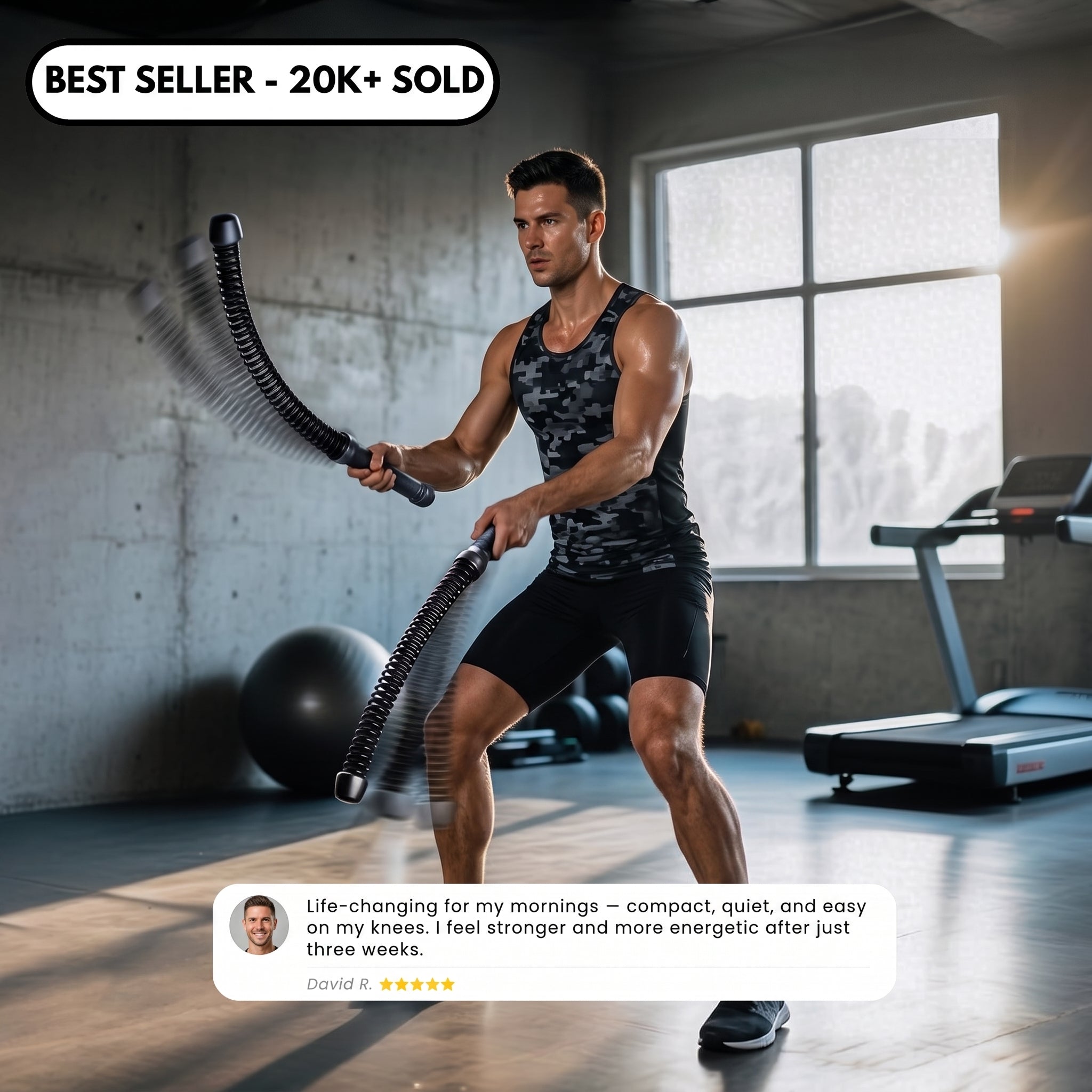 Kyro™ Cordless Battle Ropes